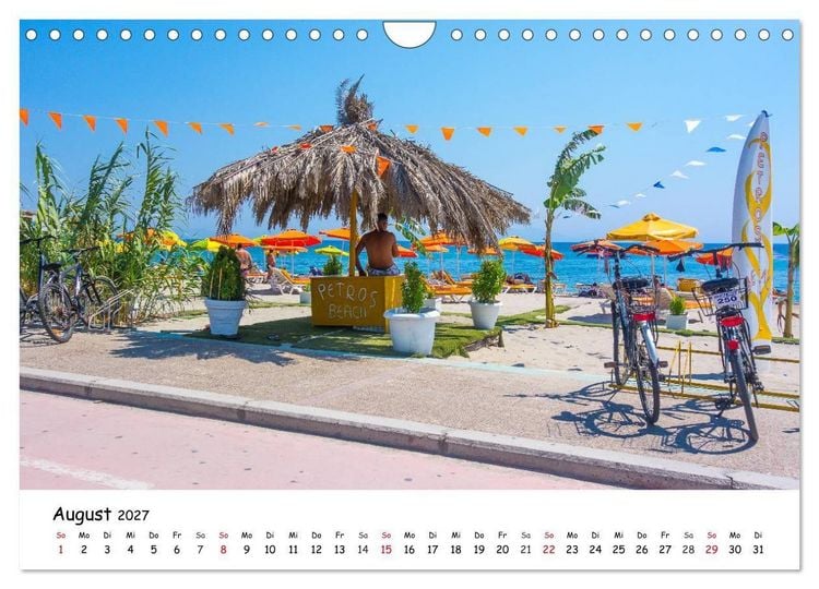 Produktbild: Kos 2027 (Wandkalender 2027 DIN A4 quer), CALVENDO Monatskalender
