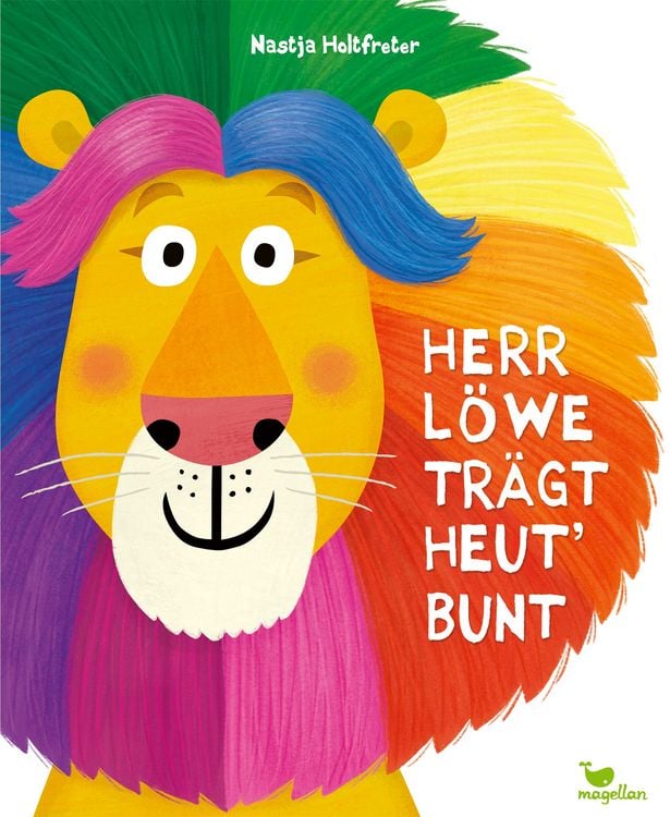 Produktbild: Herr L&ouml;we tr&auml;gt heut' bunt
