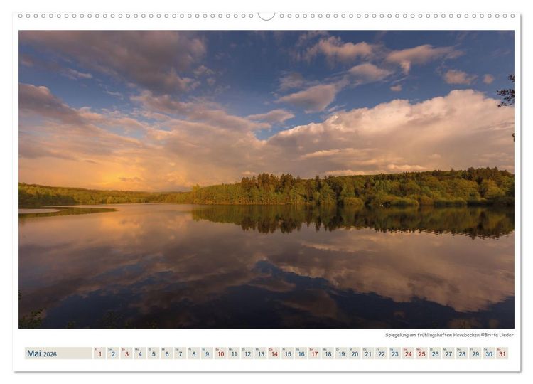Produktbild: M&ouml;hnesee - das westf&auml;lische Meer (Wandkalender 2026 DIN A2 quer), CALVENDO Monatskalender