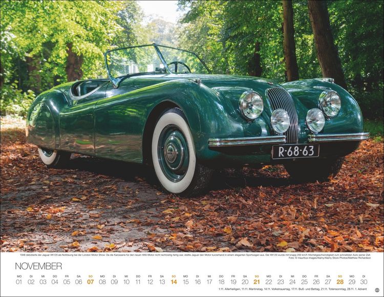 Produktbild: Legend&auml;re Autos Posterkalender 2027