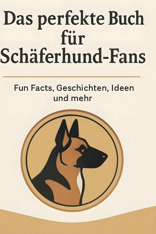 Produktbild: Das perfekte Buch f&uuml;r Sch&auml;ferhund-Fans