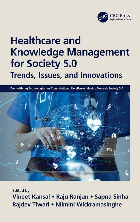 Produktbild: Healthcare and Knowledge Management for Society 5.0