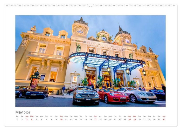 Produktbild: French Riviera moments (High Quality Premium Wall Calendar 2026 DIN A2 landscape),CALVENDO 12 Month Wall Calendar