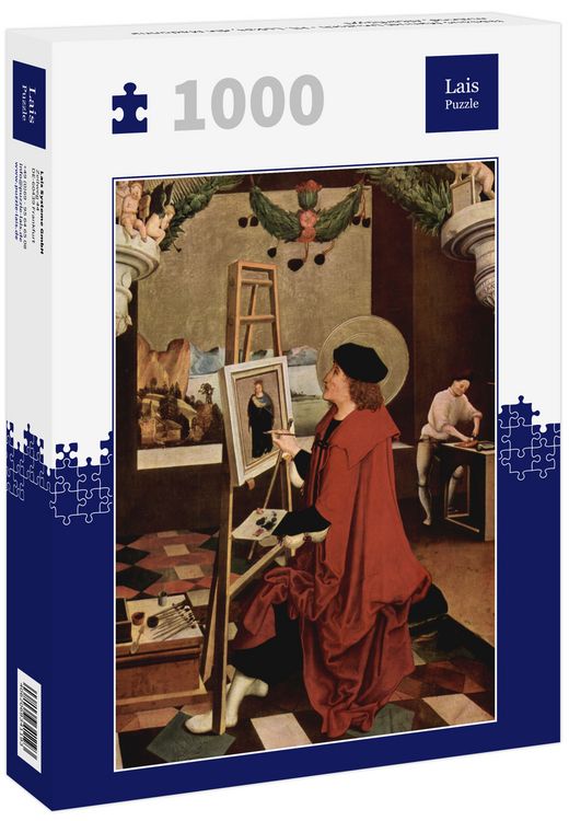 Produktbild: Lais Puzzle Niklaus Manuel Deutsch - Hl. Lukas, die Madonna malend, Altarfl&uuml;gel 1000 Teile