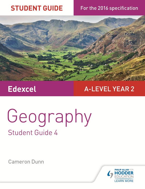 Produktbild: Edexcel AS/A-level Geography Student Guide: Geographical skills; Fieldwork; Synoptic skills