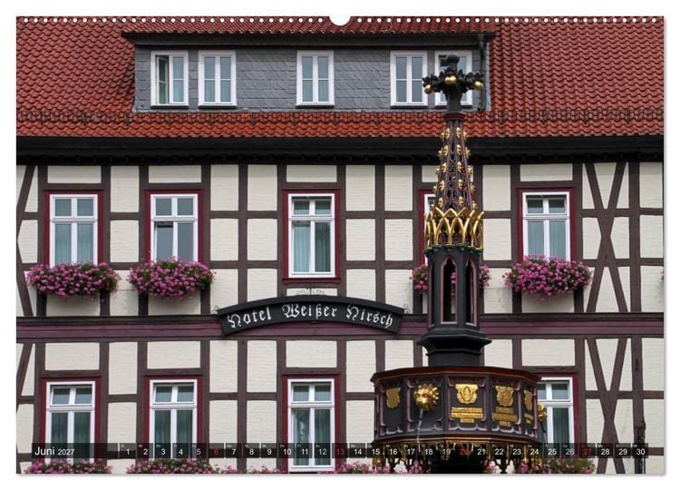 Produktbild: Wernigerode (Wandkalender 2027 DIN A2 quer), CALVENDO Monatskalender