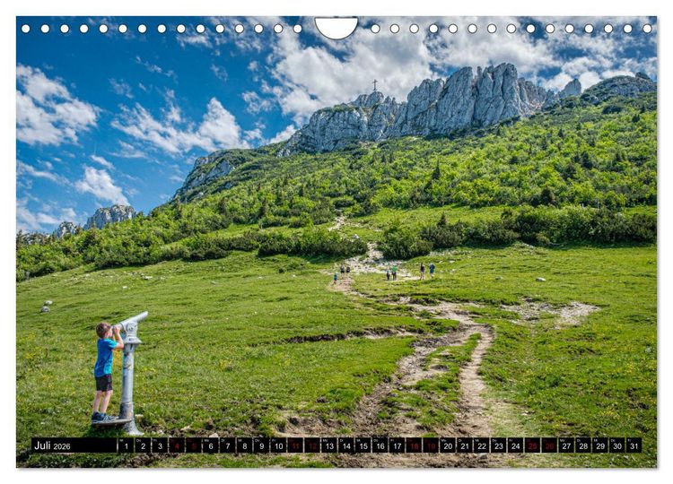 Produktbild: M&uuml;nzteleskope in Europa (Wandkalender 2026 DIN A4 quer), CALVENDO Monatskalender