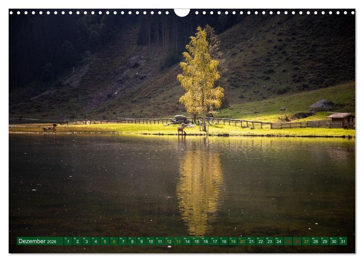 Produktbild: Sch&ouml;ne Alpenl&auml;nder (Wandkalender 2026 DIN A3 quer), CALVENDO Monatskalender