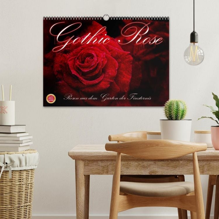 Produktbild: Gothic Rose - Rosen aus dem Garten der Finsternis (Wandkalender 2026 DIN A3 quer), CALVENDO Monatskalender