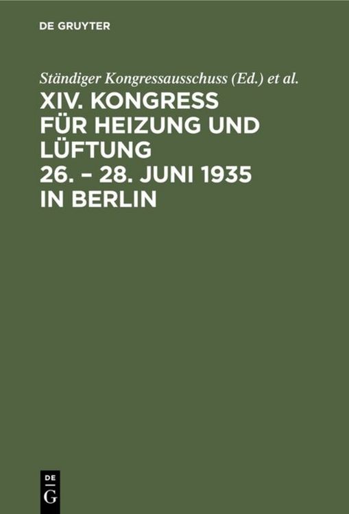 Produktbild: 26.&ndash;28. Juni 1935, Berlin