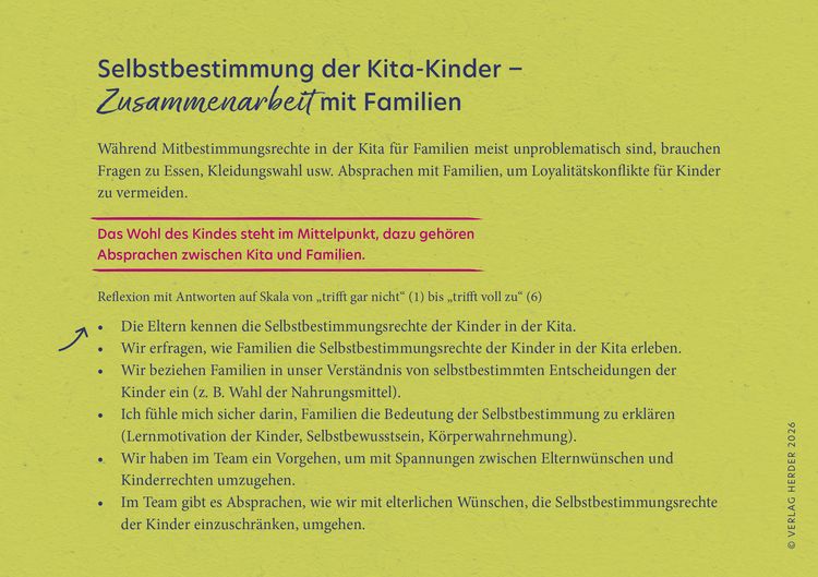 Produktbild: Partizipation in Krippe und Kita. 40 Reflexionskarten f&uuml;r die Teamarbeit