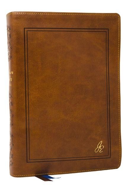 Produktbild: The Jonathan Edwards Study Bible: Experience Abiding Joy in Christ (NKJV, Brown Leathersoft, Red Letter, Comfort Print, Thumb Indexed)