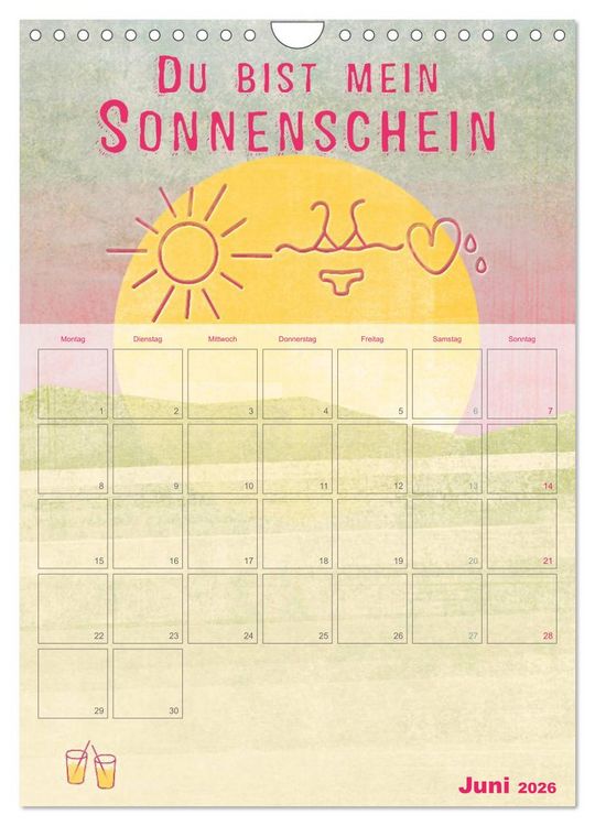 Produktbild: Liebe macht gl&uuml;cklich (Wandkalender 2026 DIN A4 hoch), CALVENDO Monatskalender