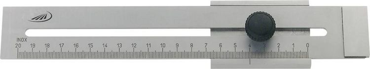 Produktbild: HELIOS PREISSER 0321301 Streichma&szlig; Stahl rostfrei