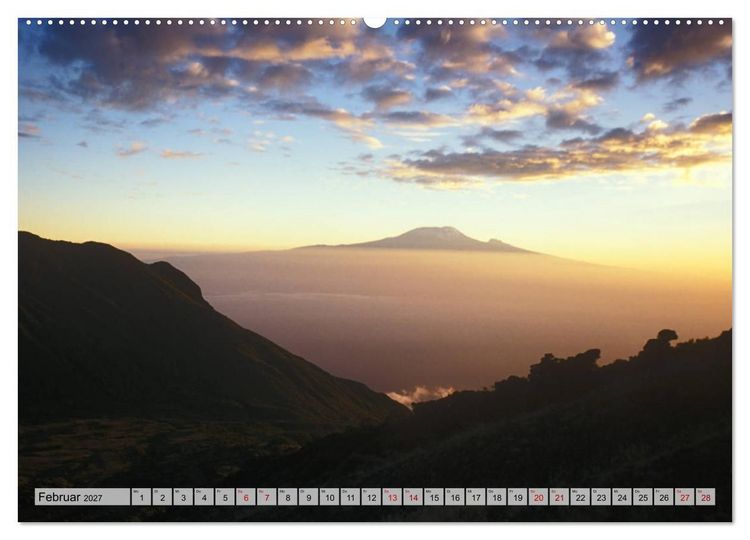 Produktbild: Die sch&ouml;nsten Vulkane Afrikas (hochwertiger Premium Wandkalender 2027 DIN A2 quer), Kunstdruck in Hochglanz