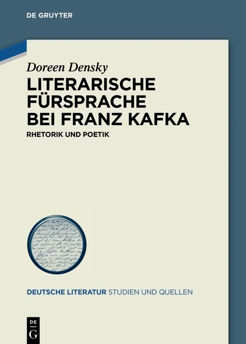 Produktbild: Literarische F&uuml;rsprache bei Franz Kafka