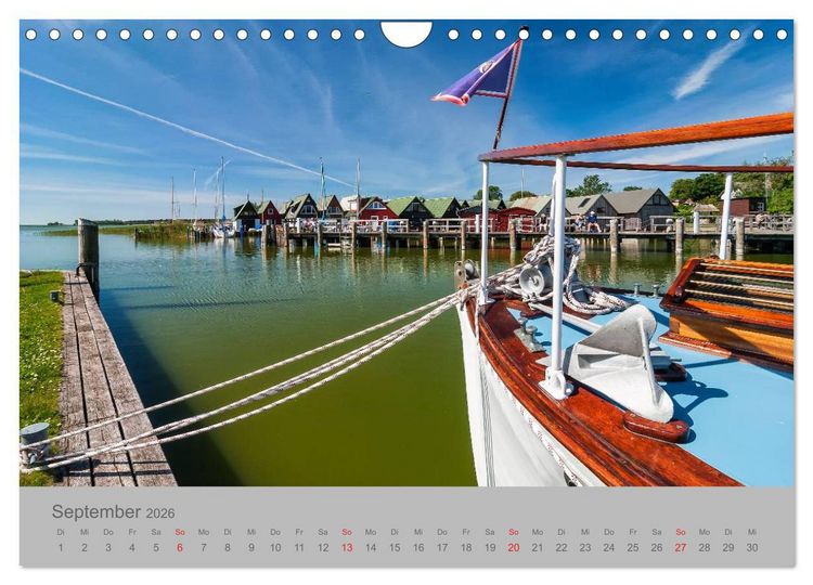 Produktbild: Ostsee, Fischland-Dar&szlig; (Wandkalender 2026 DIN A4 quer), CALVENDO Monatskalender