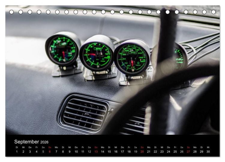 Produktbild: Nissan Silvia PS13 (Tischkalender 2026 DIN A5 quer), CALVENDO Monatskalender