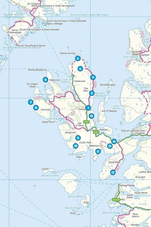 Produktbild: 15 Short Walks on the Isle of Skye