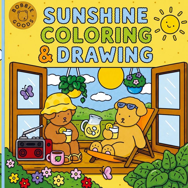 Produktbild: Bobbie Goods Sunshine Coloring Book