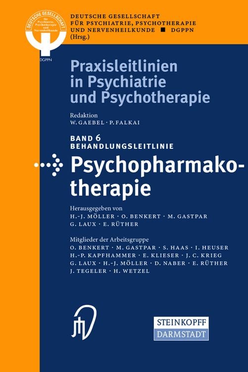 Produktbild: Behandlungsleitlinie Psychopharmakotherapie