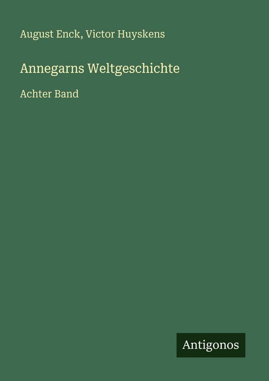 Produktbild: Annegarns Weltgeschichte