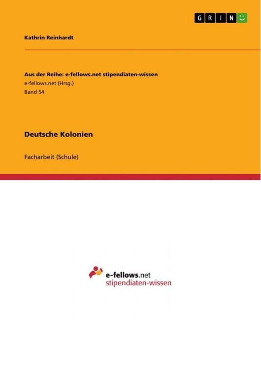 Produktbild: Deutsche Kolonien