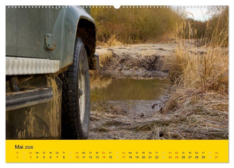 Produktbild: Defender f&uuml;r's Grobe (hochwertiger Premium Wandkalender 2026 DIN A2 quer), Kunstdruck in Hochglanz