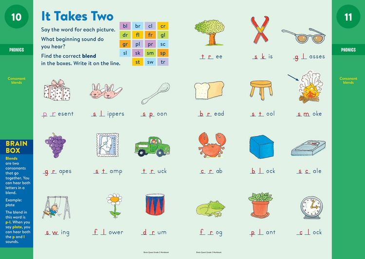 Produktbild: Brain Quest Workbook: 2nd Grade Revised Edition