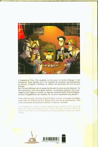 Produktbild: Tony Chu, d&eacute;tective cannibale : Gargantuesque &eacute;dition. Tome 3