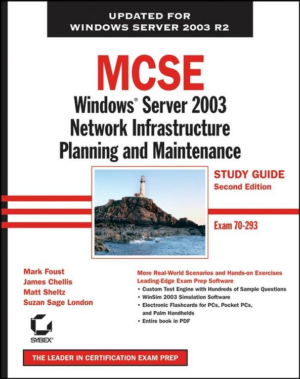 Produktbild: MCSE Windows Server 2003 Network Infrastructure Planning and Maintenance Study Guide