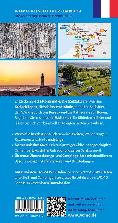 Produktbild: Entdeckertouren mit dem Wohnmobil Normandie