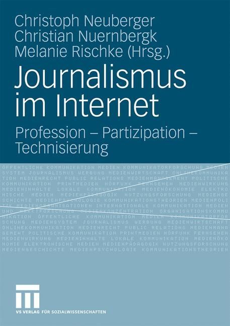 Produktbild: Journalismus im Internet