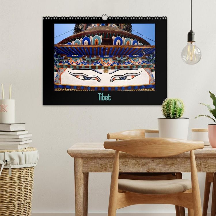 Produktbild: Tibet (Wandkalender 2026 DIN A3 quer), CALVENDO Monatskalender