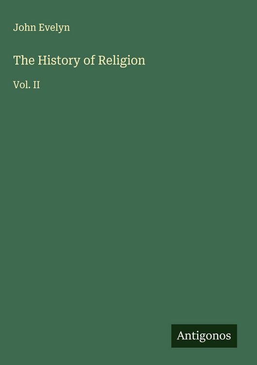 Produktbild: The History of Religion