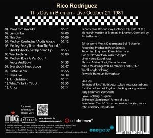 Produktbild: This Day in Bremen (live,October 21,1981)