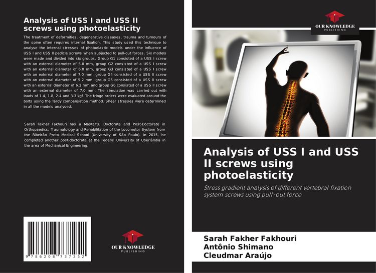 Produktbild: Analysis of USS I and USS II screws using photoelasticity