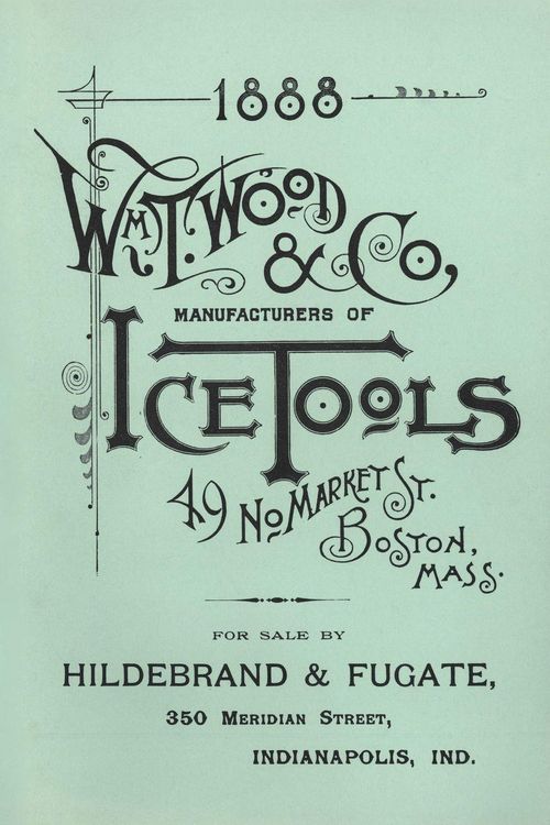 Produktbild: Wm. T. Wood & Co. Ice Tools 1888