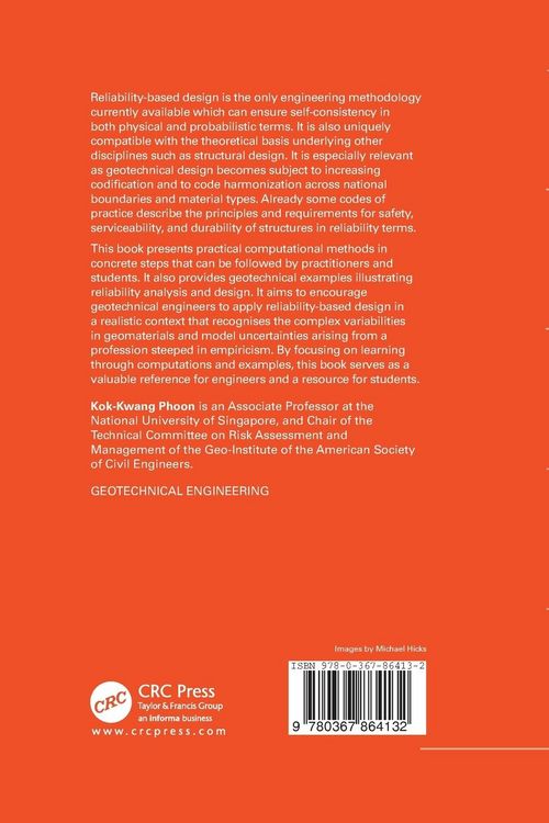 Produktbild: Reliability-Based Design in Geotechnical Engineering