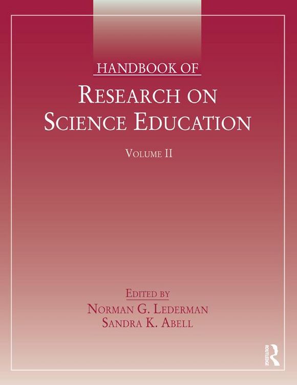 Produktbild: Handbook of Research on Science Education, Volume II
