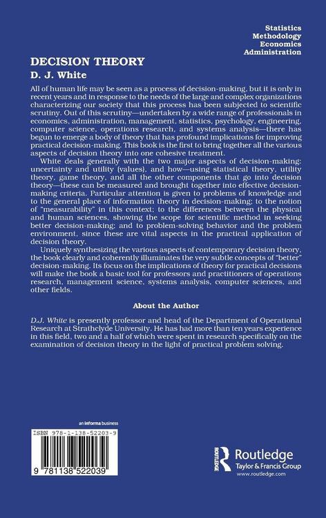 Produktbild: Decision Theory
