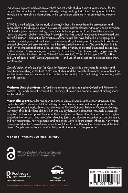 Produktbild: Critical Ancient World Studies