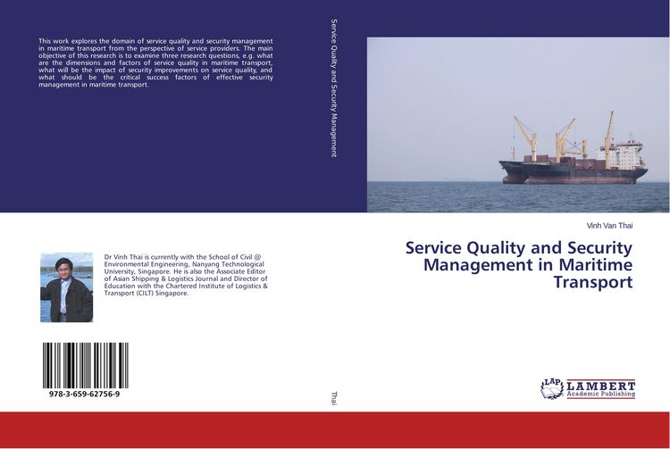 Produktbild: Service Quality and Security Management in Maritime Transport