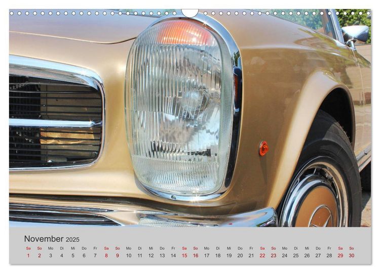 Produktbild: Der SL - &Auml;sthetik pur von Mercedes Benz (Wandkalender 2025 DIN A3 quer), CALVENDO Monatskalender