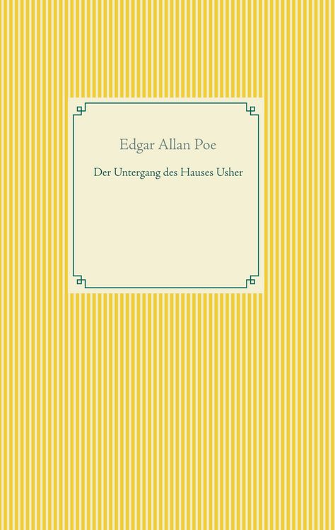 Produktbild: Der Untergang des Hauses Usher