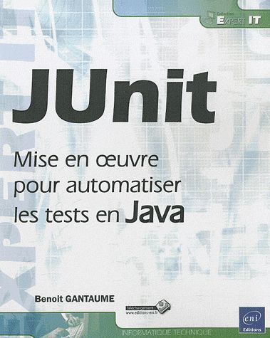 Produktbild: JUnit - Mise en oeuvre pour automatiser les tests en Java