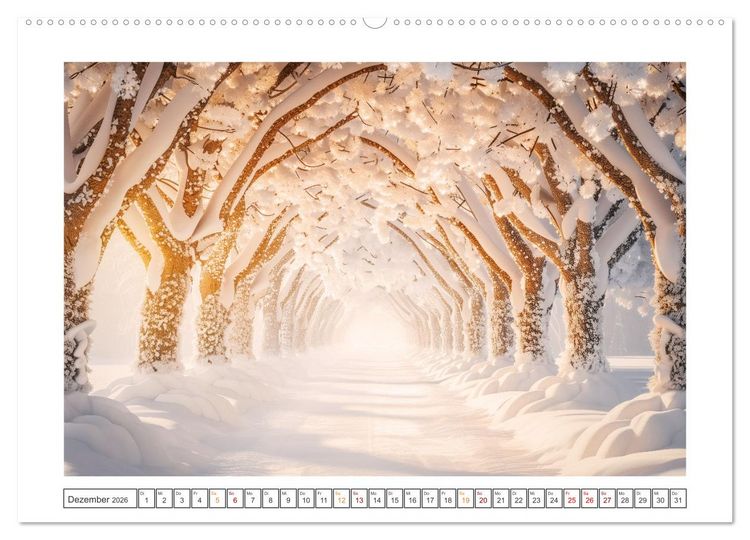 Produktbild: Mystische Wege (hochwertiger Premium Wandkalender 2026 DIN A2 quer), Kunstdruck in Hochglanz