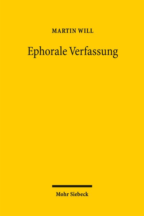 Produktbild: Ephorale Verfassung