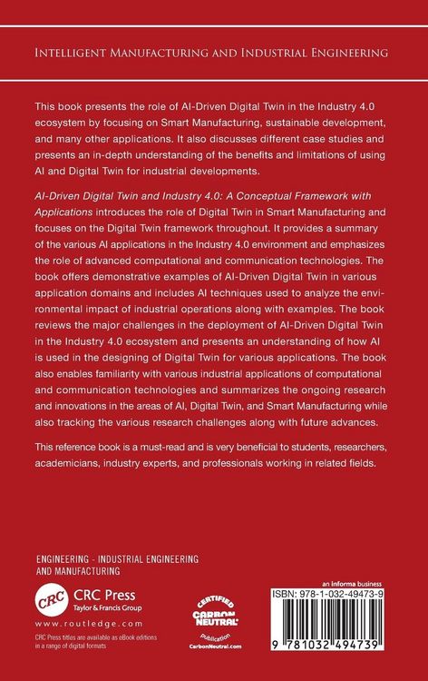 Produktbild: AI-Driven Digital Twin and Industry 4.0