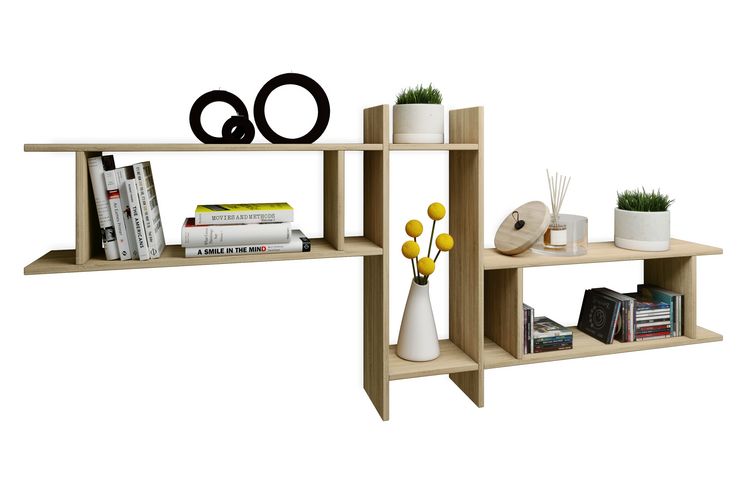 Produktbild: Holz Wandregal Wandboard H&auml;ngeregal Board SirolaXL